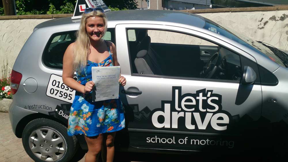 Latest Pass with Lets Drive Wales – Cherrelle Evans