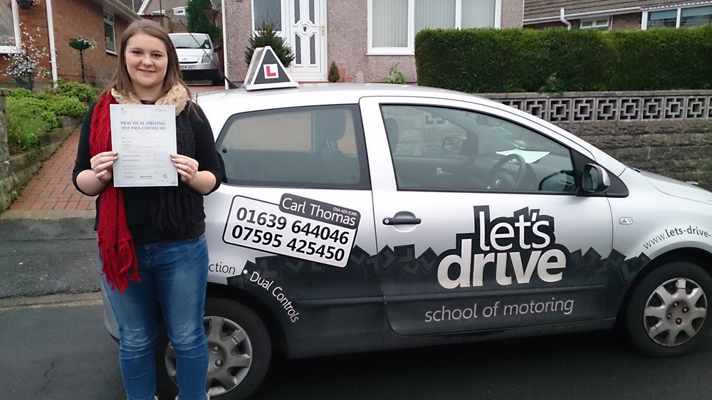 Latest Pass with Lets Drive Wales – Rebecca Griffiths