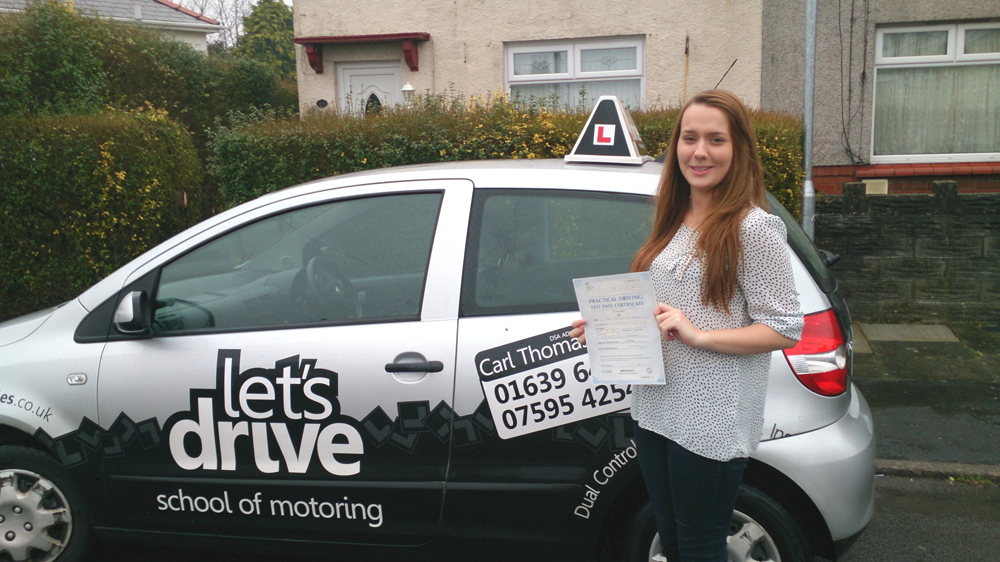 Latest Pass with lets Drive Wales – Caitlin Darney