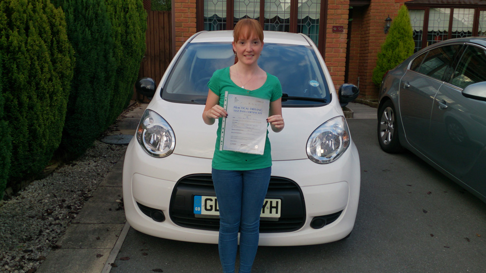 Latest Pass with Lets Drive Wales – Emily James