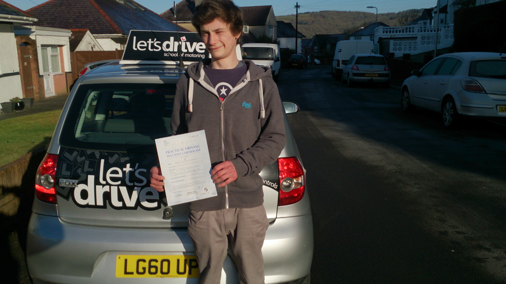 Latest Pass with Lets Drive Wales – Merlin Howarth