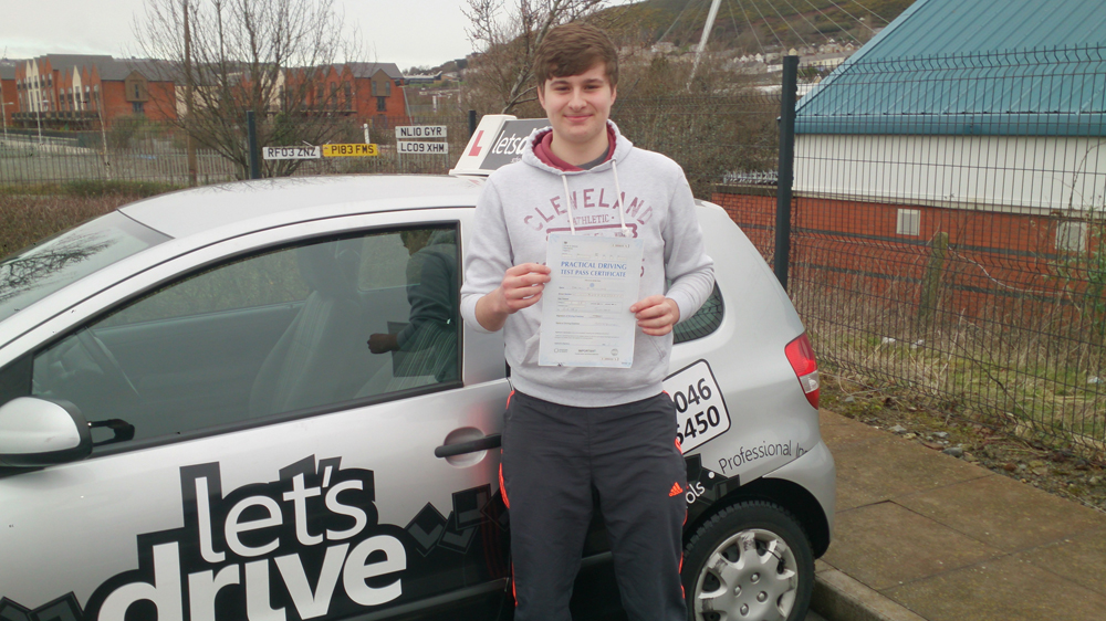 Latest Pass with Lets Drive Wales – Dan Williams