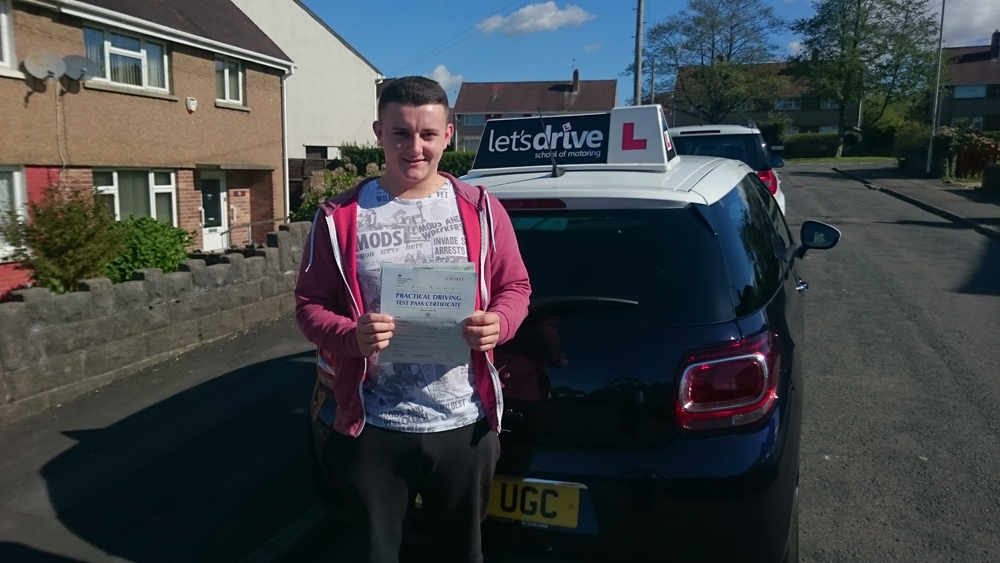 Latest Pass with Lets Drive Wales – Liam Evans