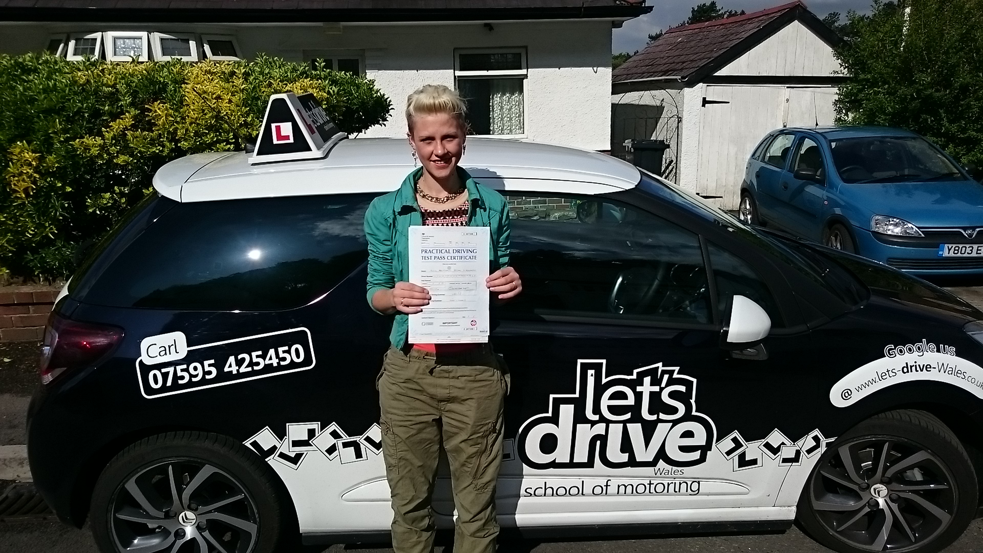 Latest Pass With Lets Drive Wales – Aelfi Howarth