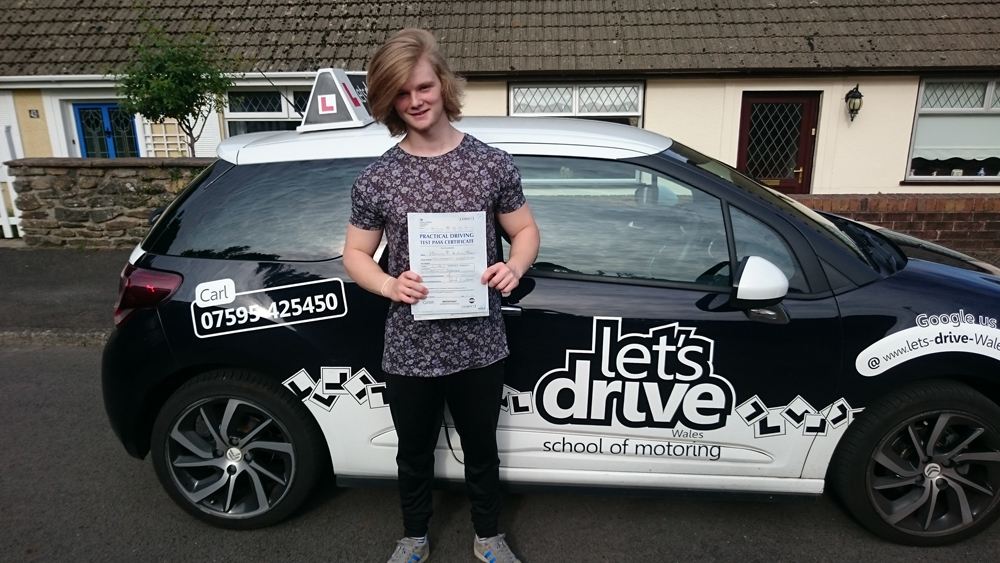 Latest Pass with Lets Drive Wales – Harrison Thomas