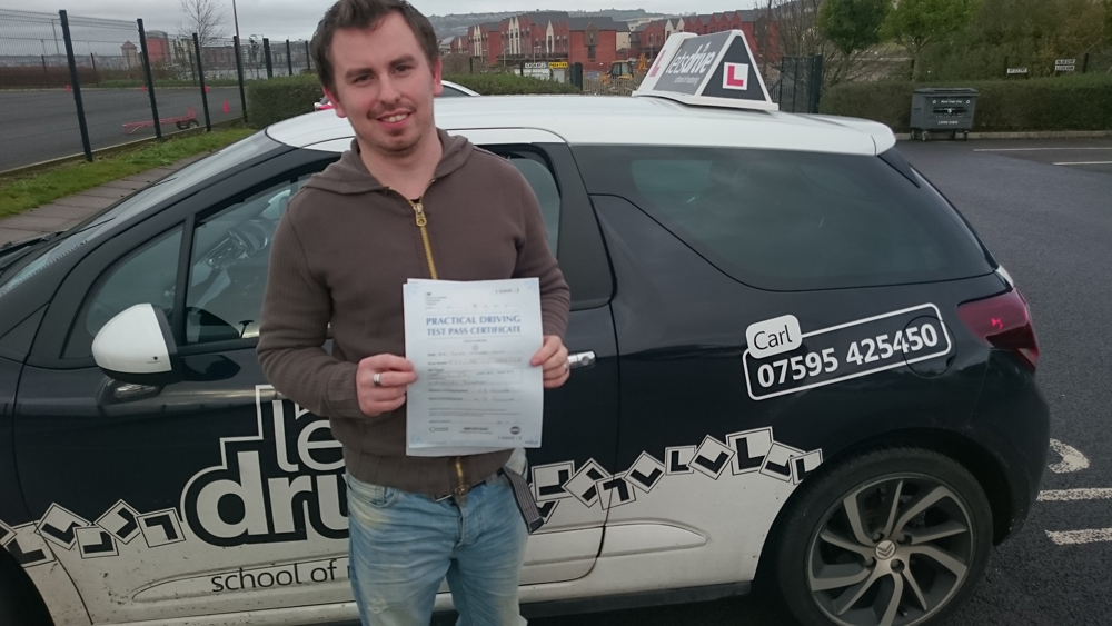 Latest Pass with Lets Drive Wales – Jamie Green