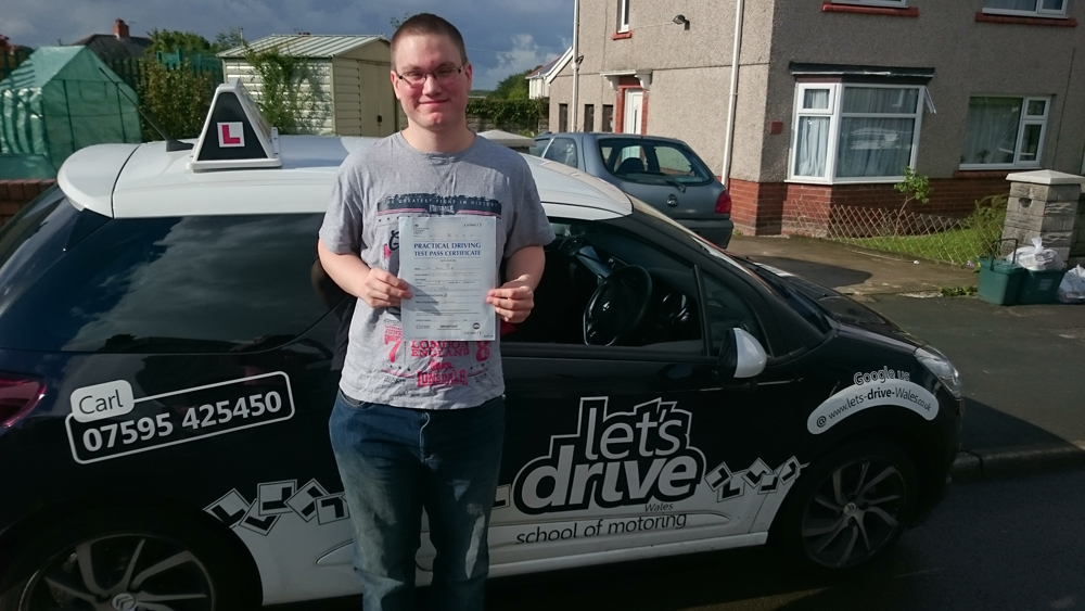 Latest Pass with Lets Drive Wales – Oliver Szabo