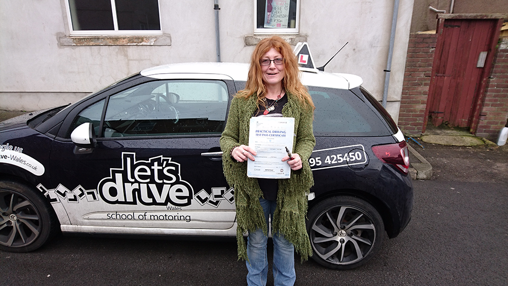 Latest Pass with Lets Drive Wales – Yvonne Prout