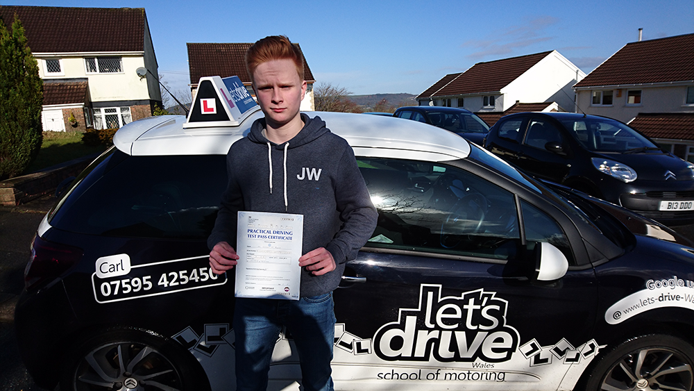 Latest Pass with Lets Drive Wales – Nathen Byrnes