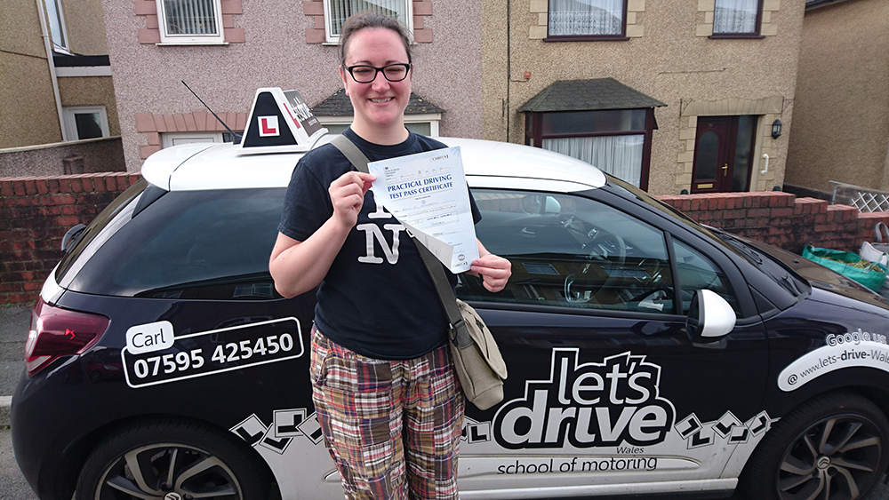 Latest Pass with Lets Drive Wales – Emily Dogherty