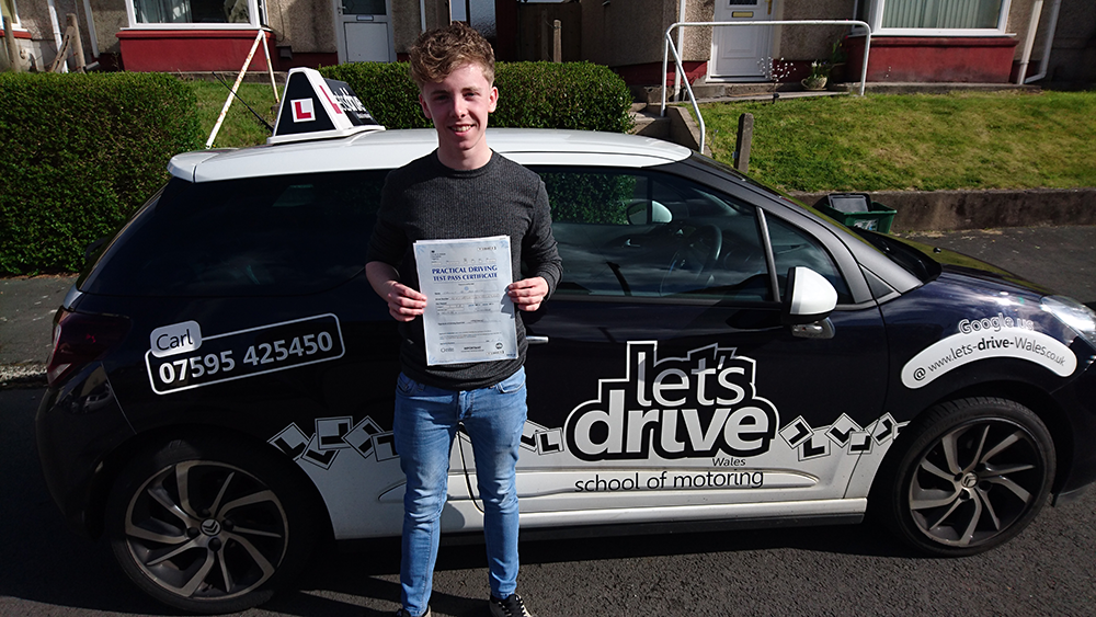 Latest Pass with Lets Drive Wales – Callum Moriarty