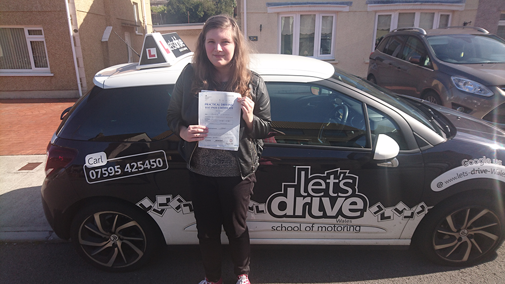 Latest Pass with Lets Drive Wales – Georgia Burdett