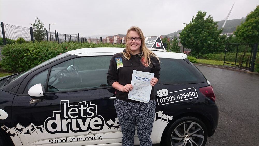 Latest Pass with Lets Drive Wales – Merryn Johnson