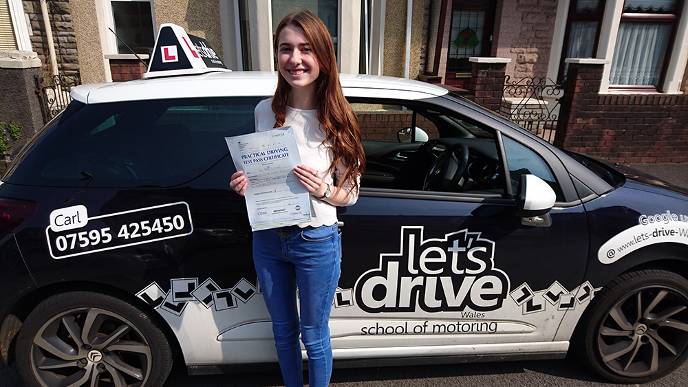 Latest Pass with Lets Drive Wales – Jessica Wilson