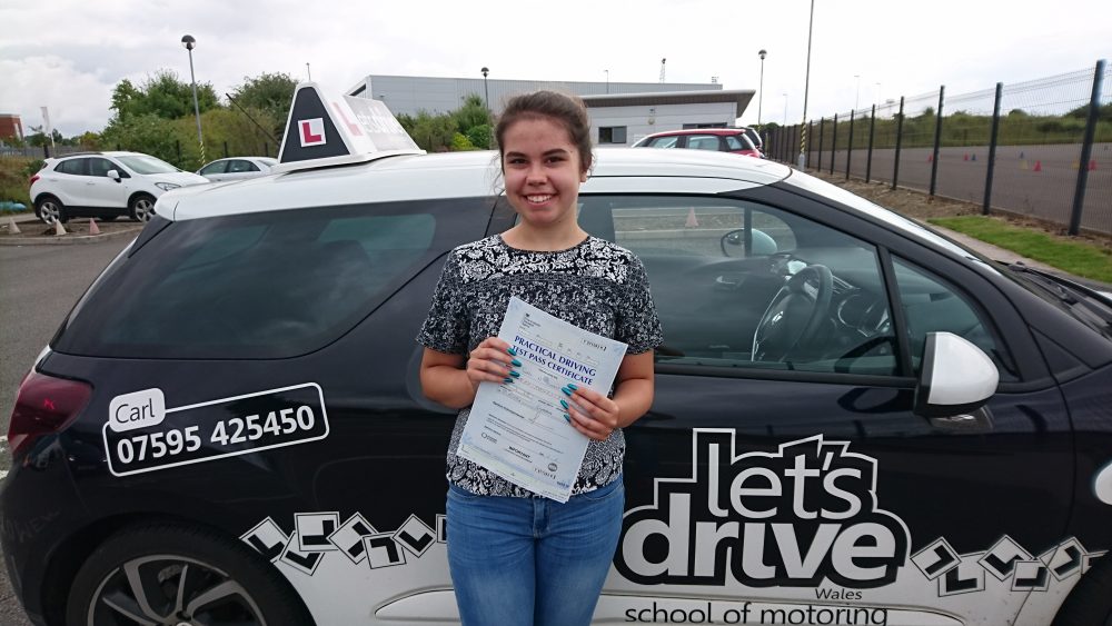 Latest Pass with Lets Drive Wales – Sara Davies