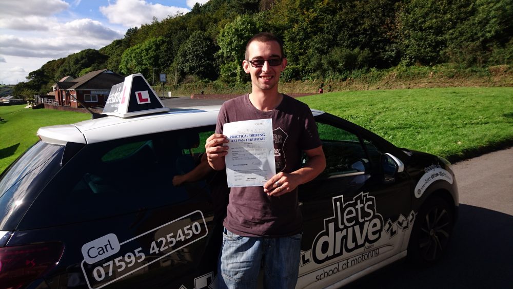 Latest Pass with Lets Drive Wales – Daniel Davies