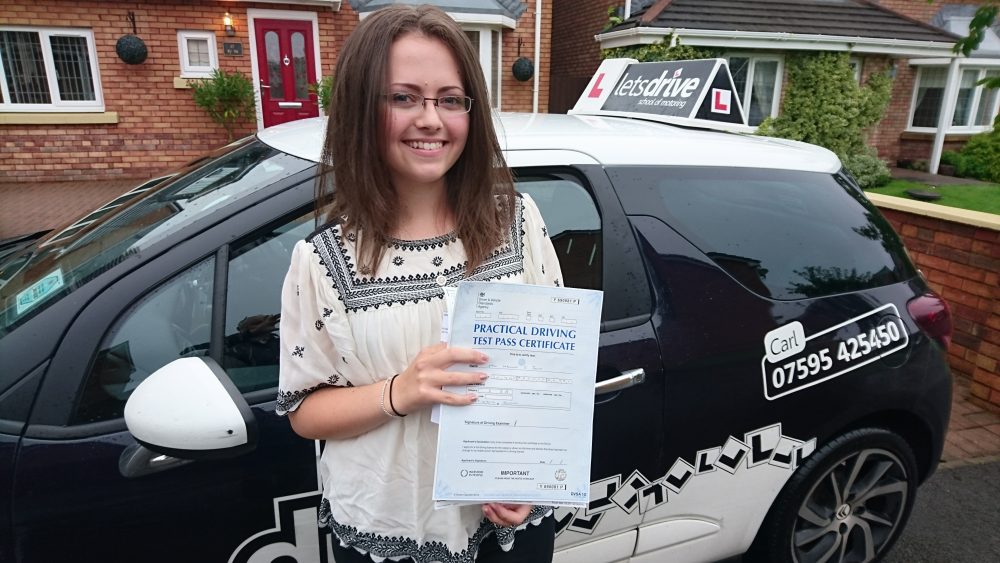 Latest Pass with Lets Drive Wales – Hannah Jones