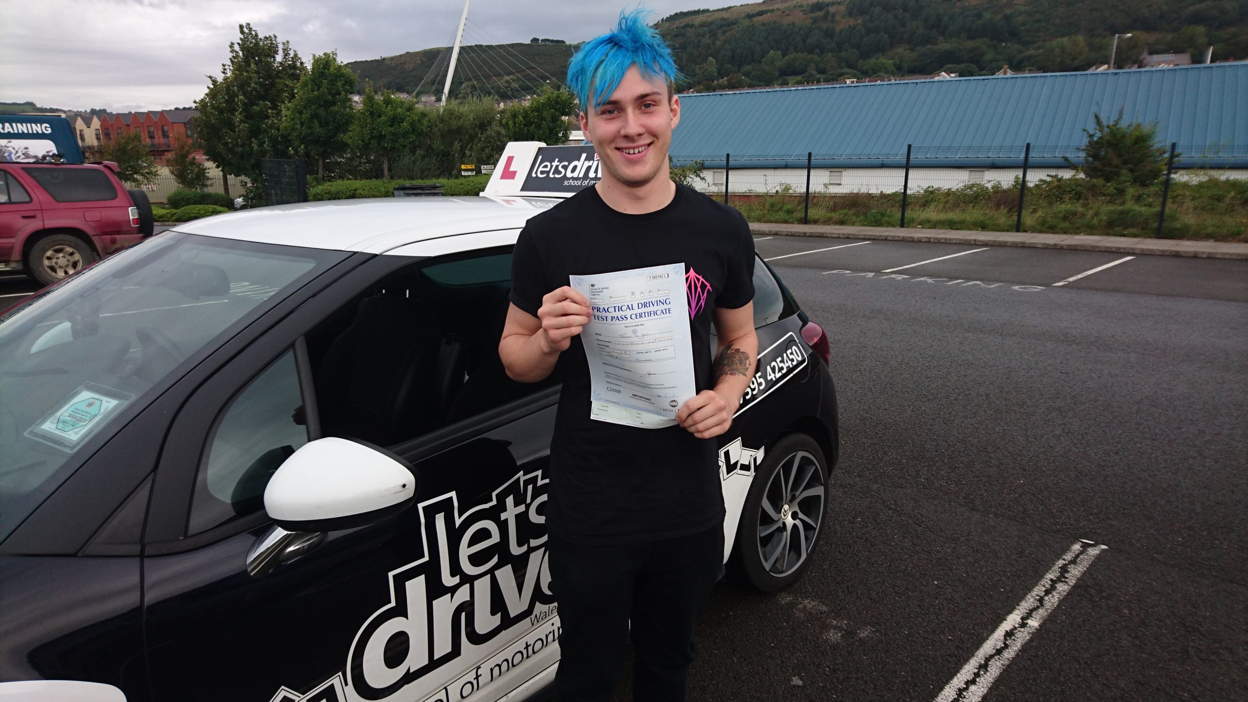 Latest Pass with Lets Drive Wales – Thomas John