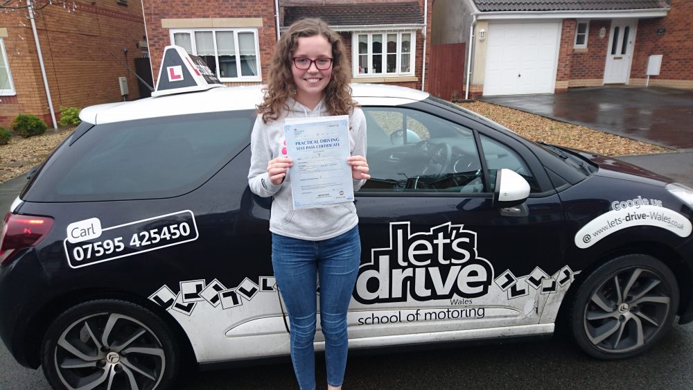 Latest Pass with Lets Drive Wales – Emily Williams