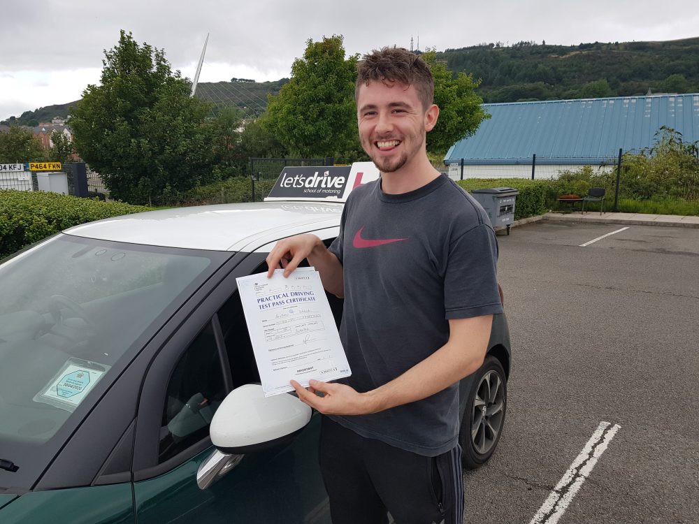 Latest Pass with Lets Drive Wales  –  Andy Sibbick