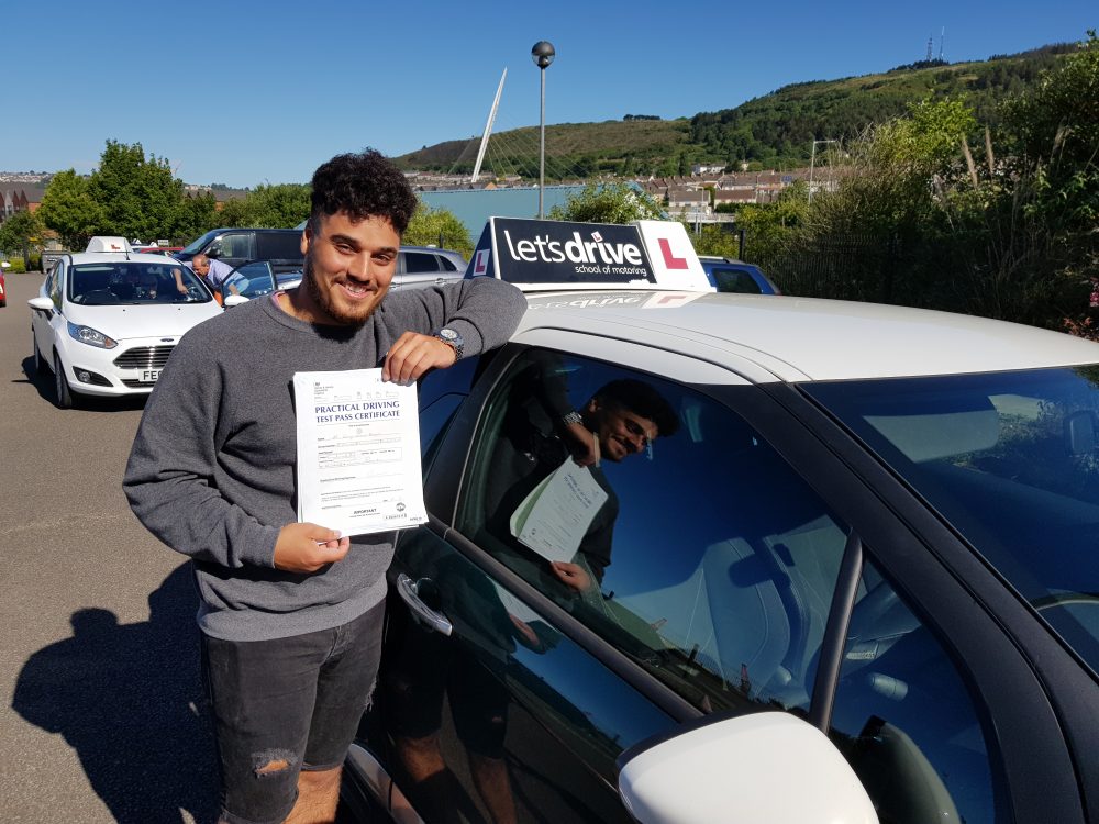 Latest Pass with Lets Drive Wales – Corey Brown