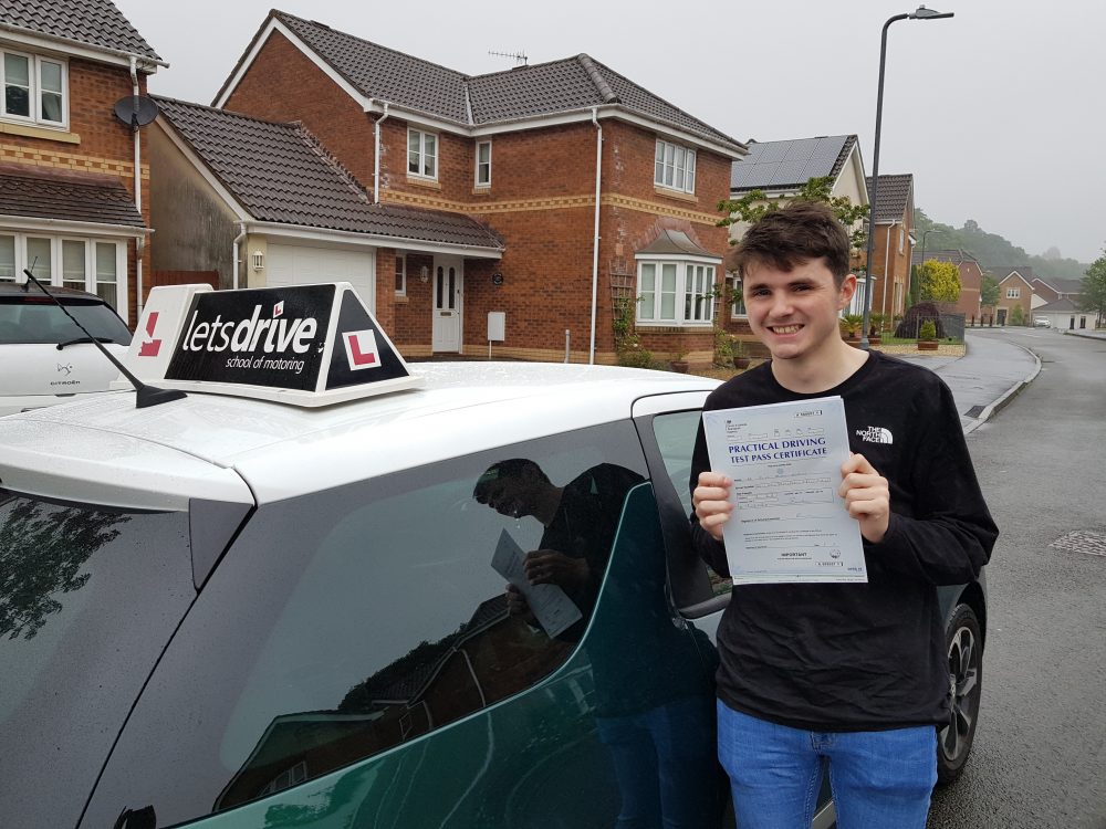 Latest Pass with Lets Drive Wales – Jacob Williams