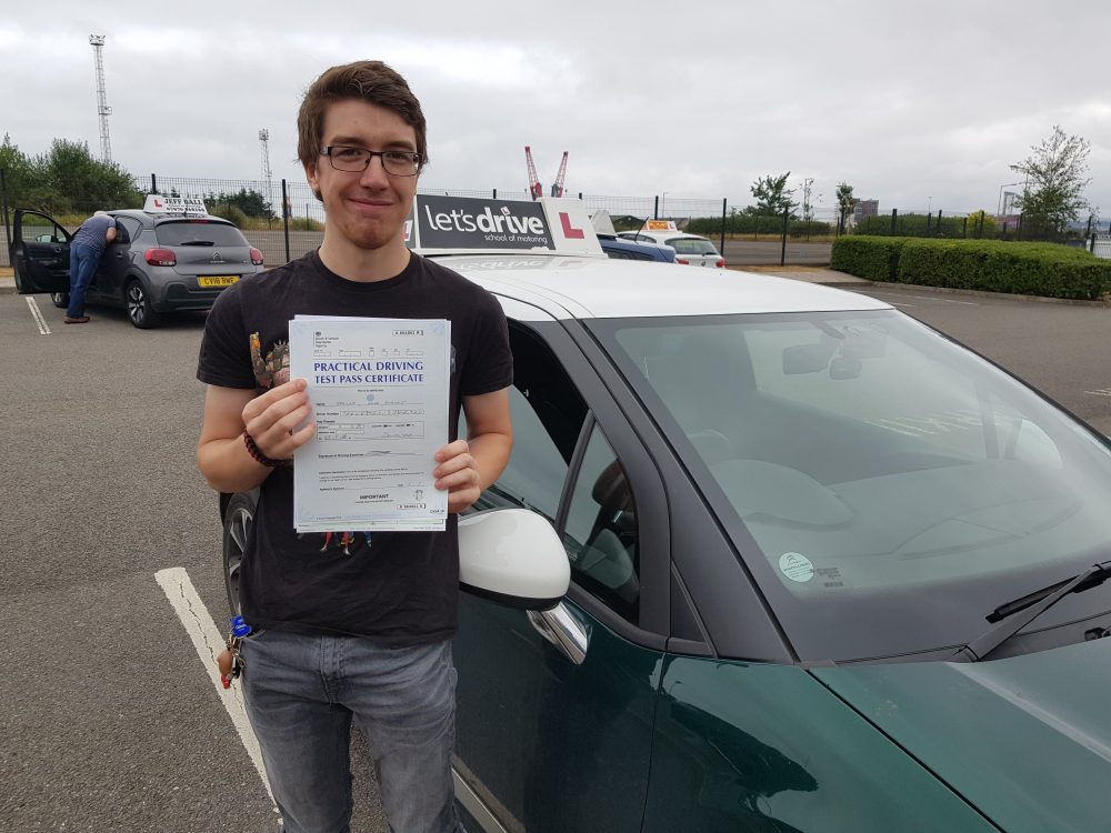 Latest Pass with Lets Drive Wales   –  Luke Tayler