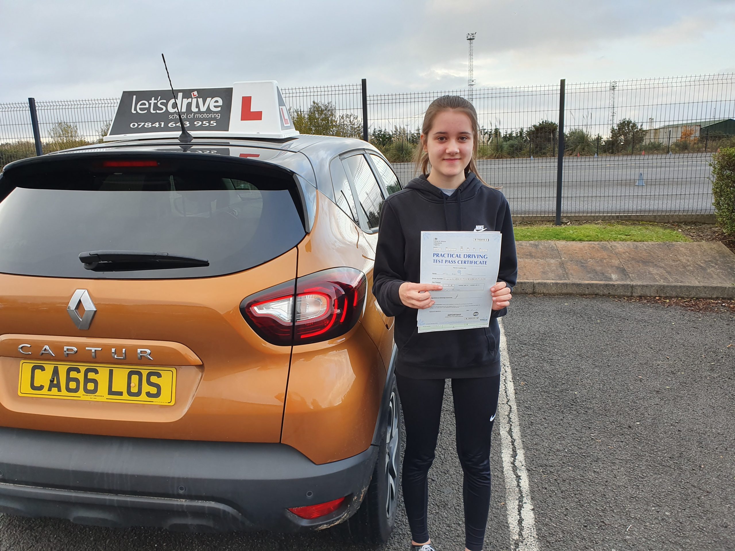 Latest Pass with Lets Drive Wales   –  Elen Moore