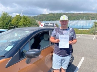 Latest Pass with Lets Drive Wales   –  Ieuan Turner