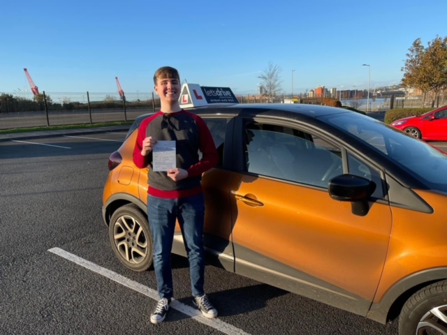 Latest Pass with Lets Drive Wales   –  Ieuan Thomas