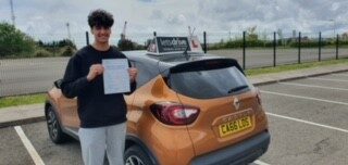 Latest Pass with Lets Drive Wales   –  Jacob Singh