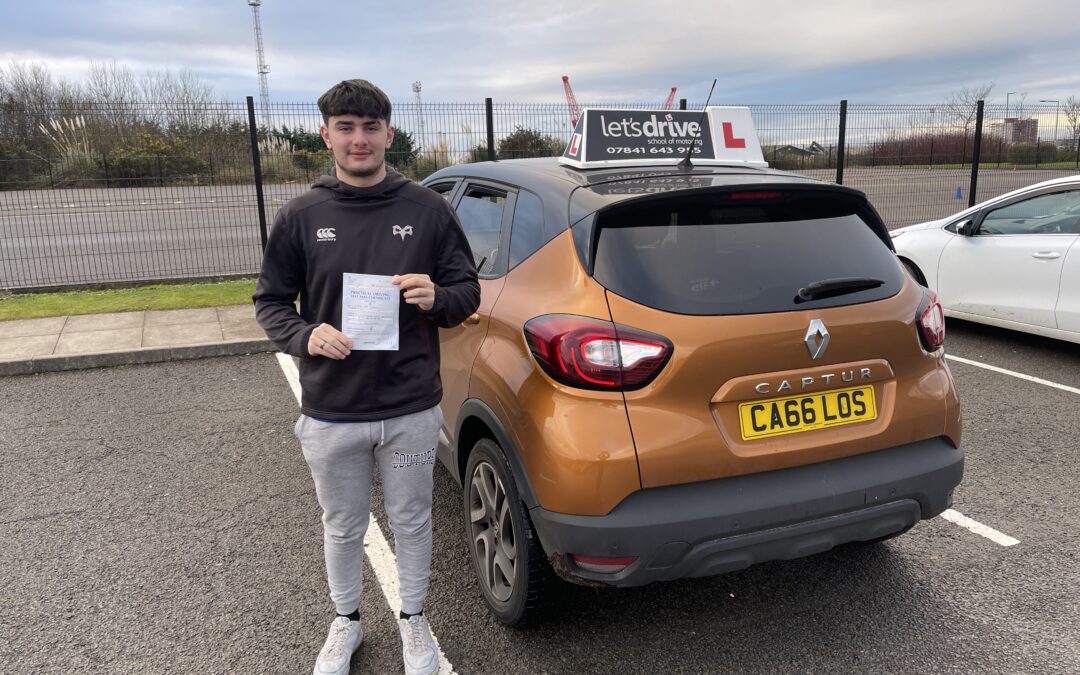 Latest Pass with Let’s Drive Wales – Luke Morgan