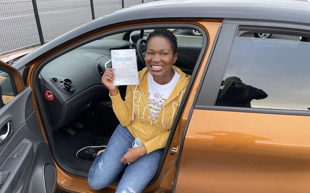 Latest pass with Let’s Drive Wales – Anthonia Adelina Greville