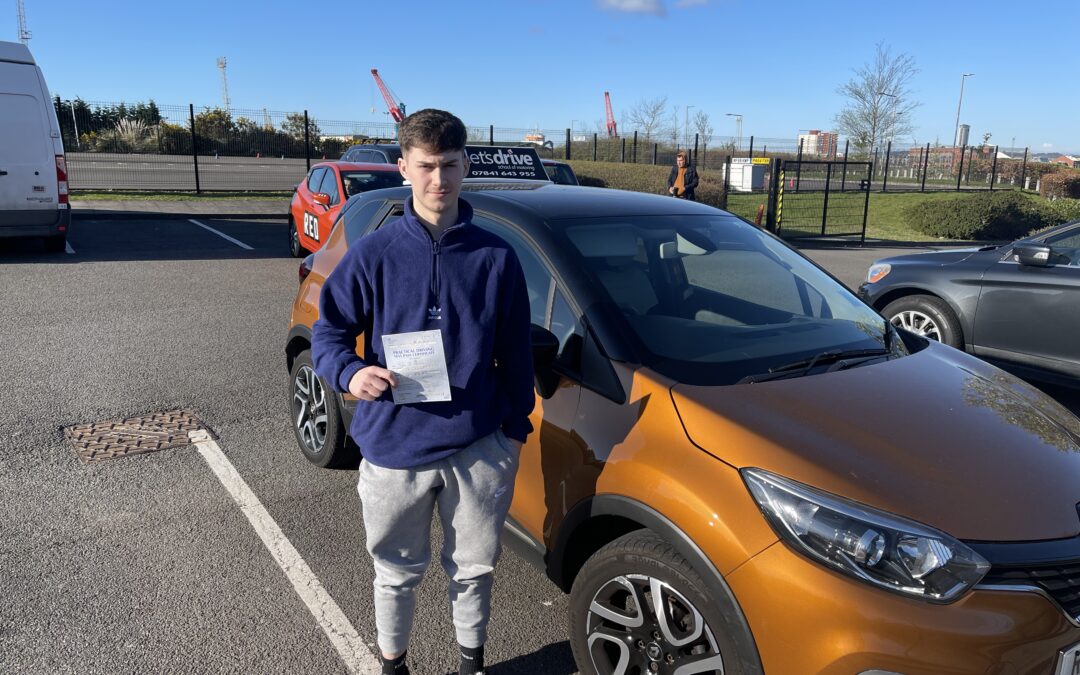 Latest Pass with Let’s Drive Wales – Tyler Morgan