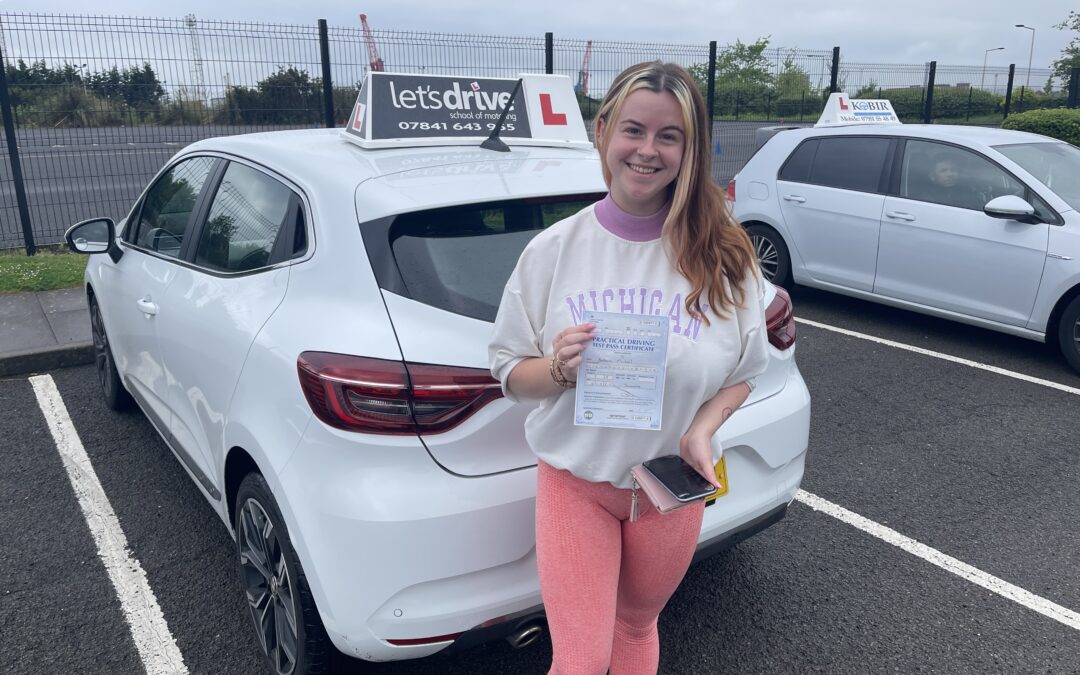 Latest pass with Let’s Drive Wales – Bethan Michael