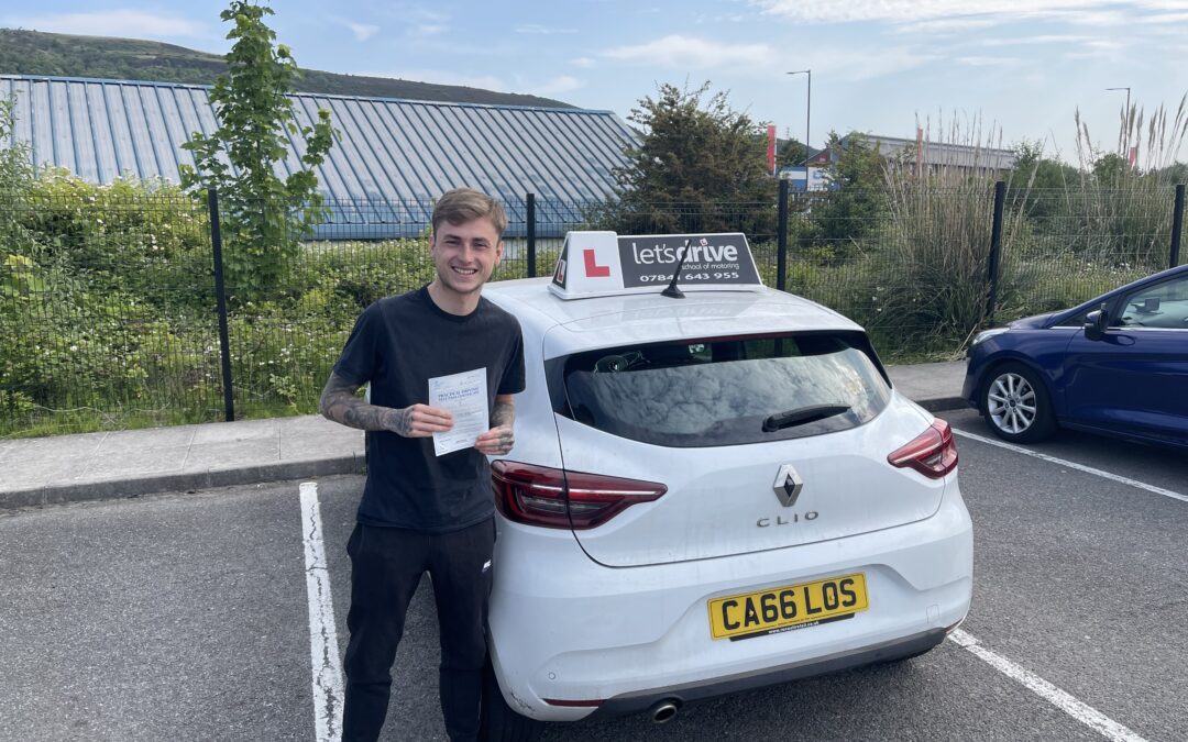 Latest Pass with Let’s Drive Wales  –  Joe Rees