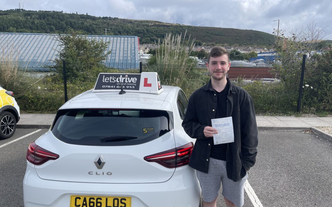 Latest Pass with Let’s Drive Wales – Steffan Thomas