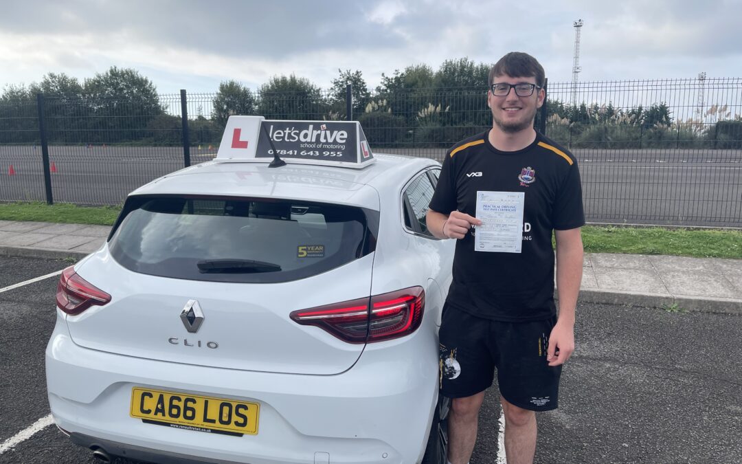 Latest Pass with Let’s Drive Wales – Thomas Sandham