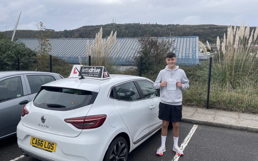 Latest Pass with Let’s Drive Wales – Ben Williams