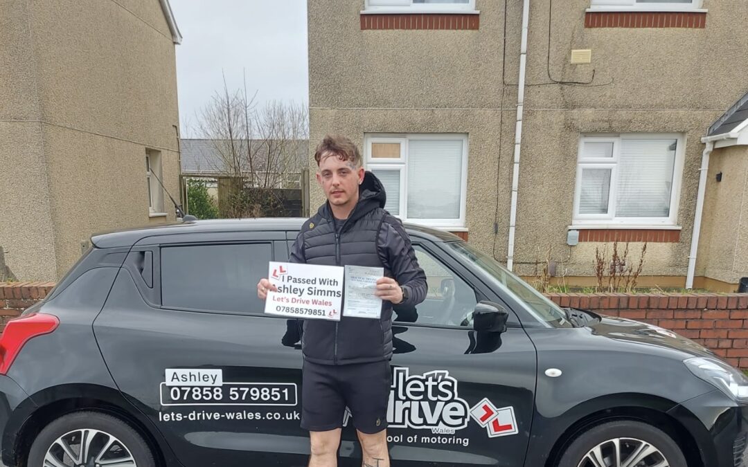 Latest pass with Let’s Drive Wales – Joshua Armstrong