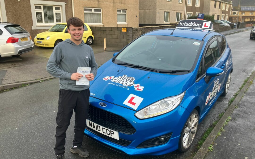 Latest pass with Let’s Drive Wales – George Smith