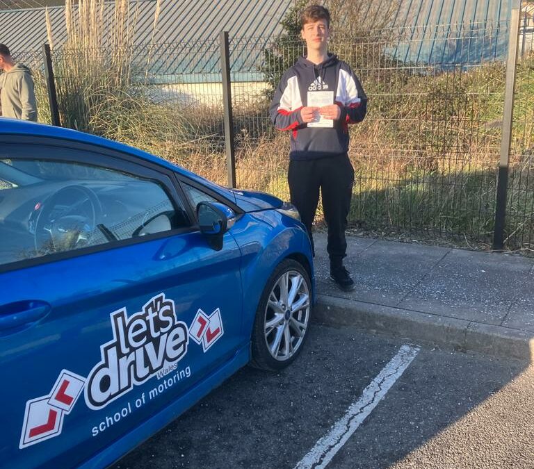 Latest pass with Let’s Drive Wales – Soloman Warren