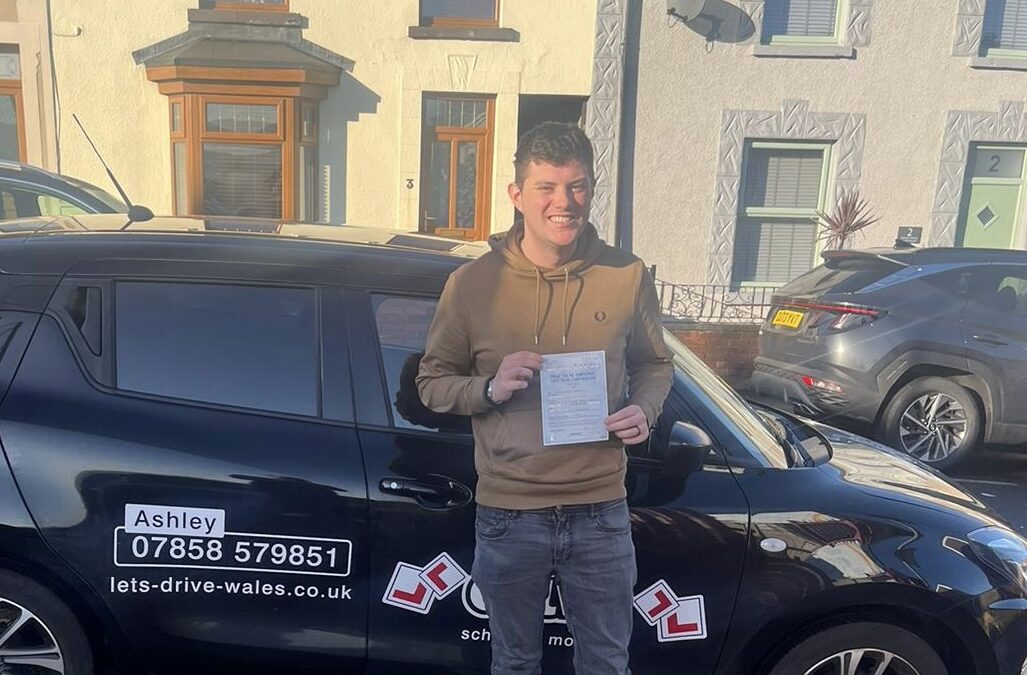 Latest pass with Let’s Drive Wales – Matthew Collins