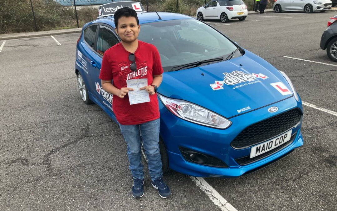 Latest Pass with Let’s Drive Wales – Jerik George