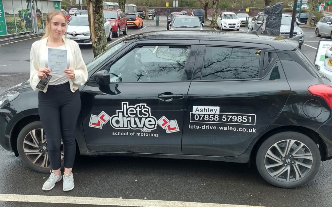 Latest pass with Let’s Drive Wales – Lois Owen