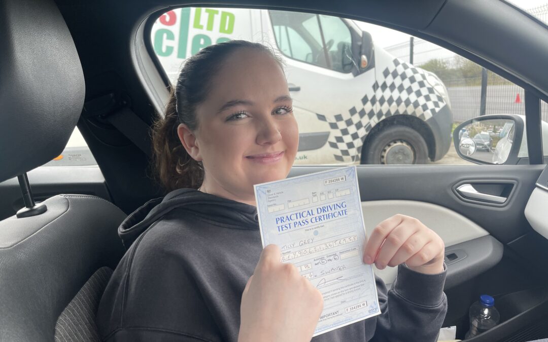 Latest Pass with Let’s Drive Wales – Tilly Grey