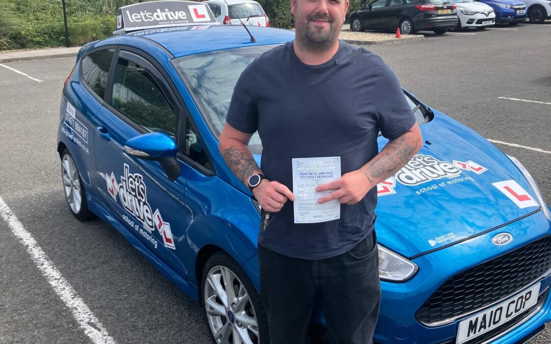 Latest Pass with Let’s Drive Wales – Daryl