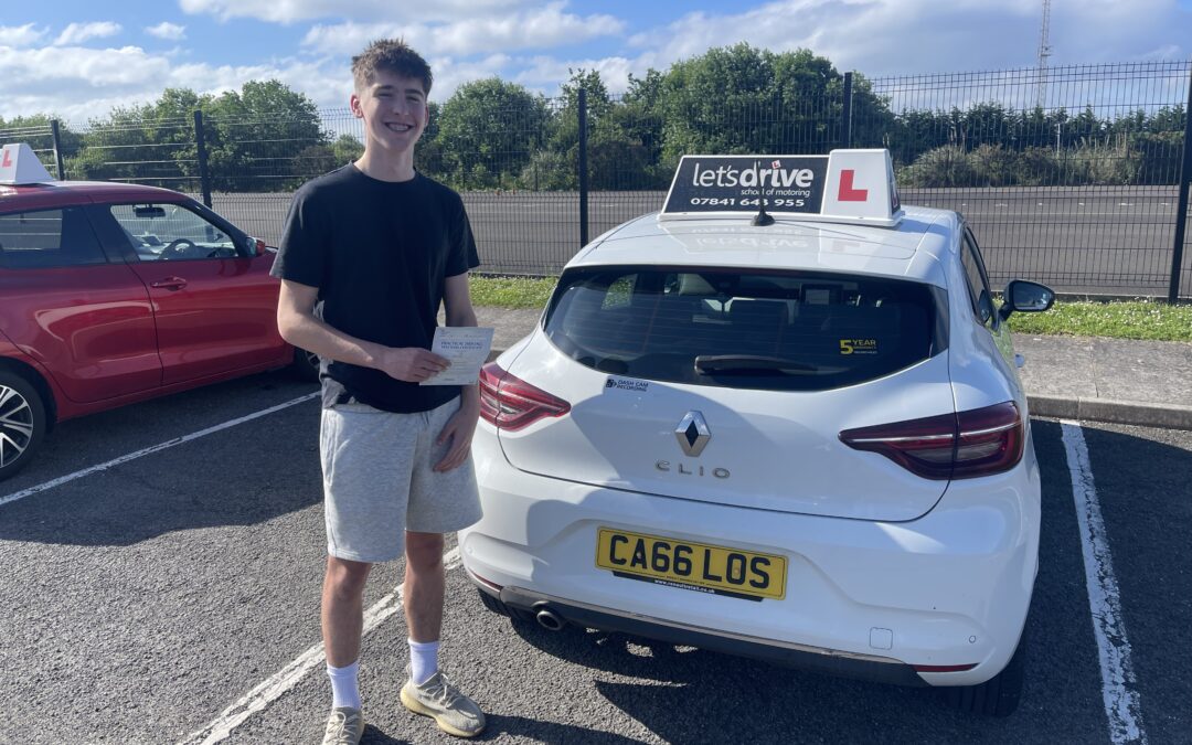 Latest Pass with Let’s Drive Wales – Evan Jacobs