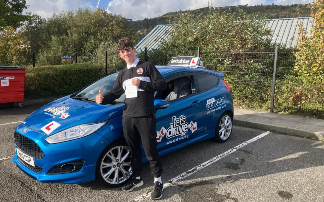 Latest Pass with Let’s Drive Wales – Ryan