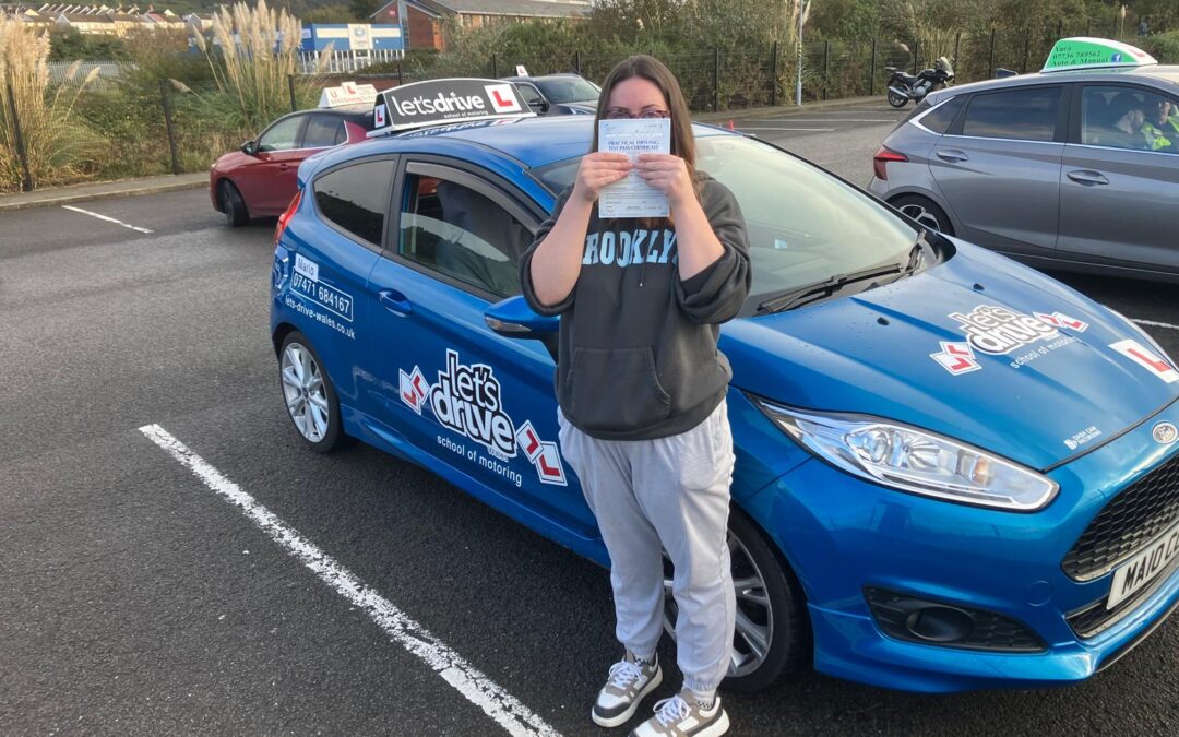 Latest Pass with Let’s Drive Wales – Chloe